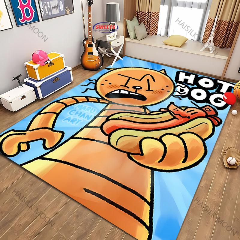 Cartoon D0g M-man Movie Theme Printed Carpet New Release! Rug for Living Room Bedroom,Office Areas,Durable Machine Washable Mat