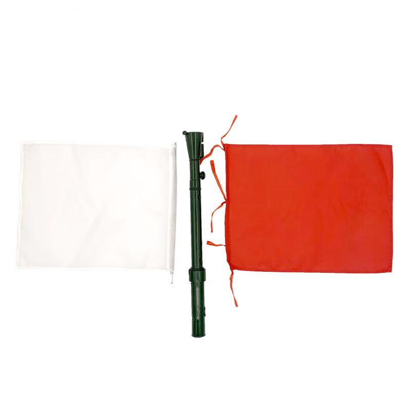 Jinwey Red and White Signal Hand Flag