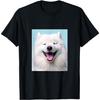 Samoyed Happy - Samoyed T-Shirt(1)