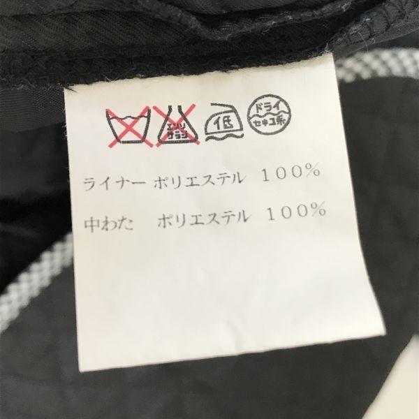 Les Mues Padded Trench Coat Outer Detachable Liner Women SS Black(USED)