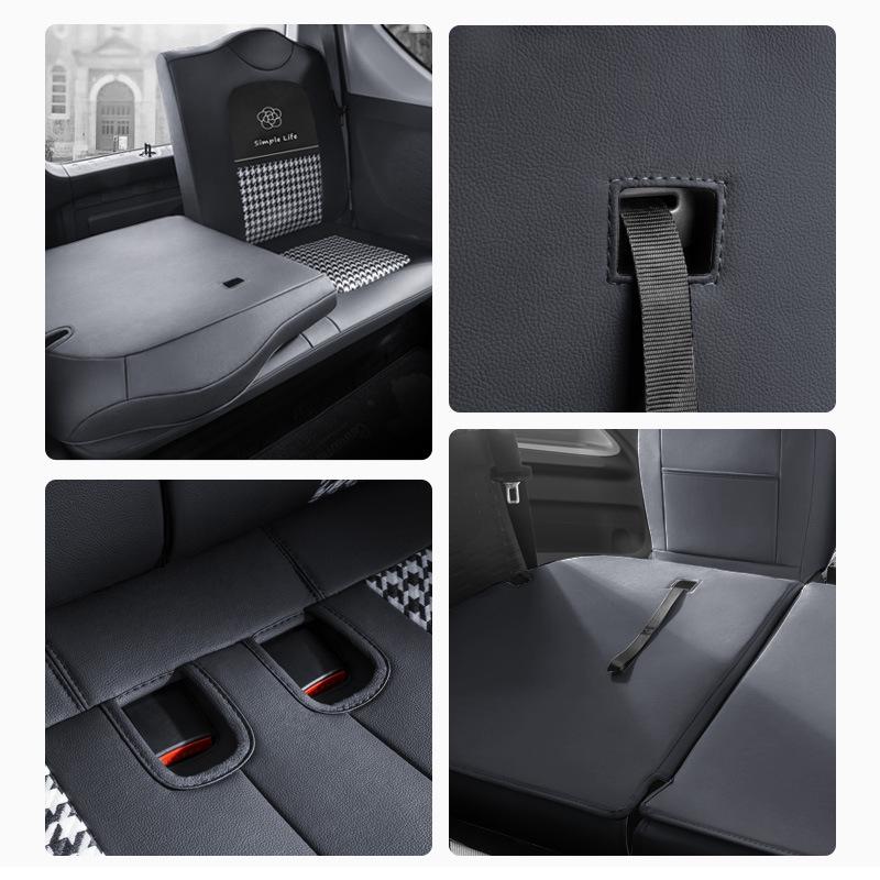 Wuling Hongguang MINI Houndstooth Seat Cushion - All-Season Full Surround, One-Piece Cover.