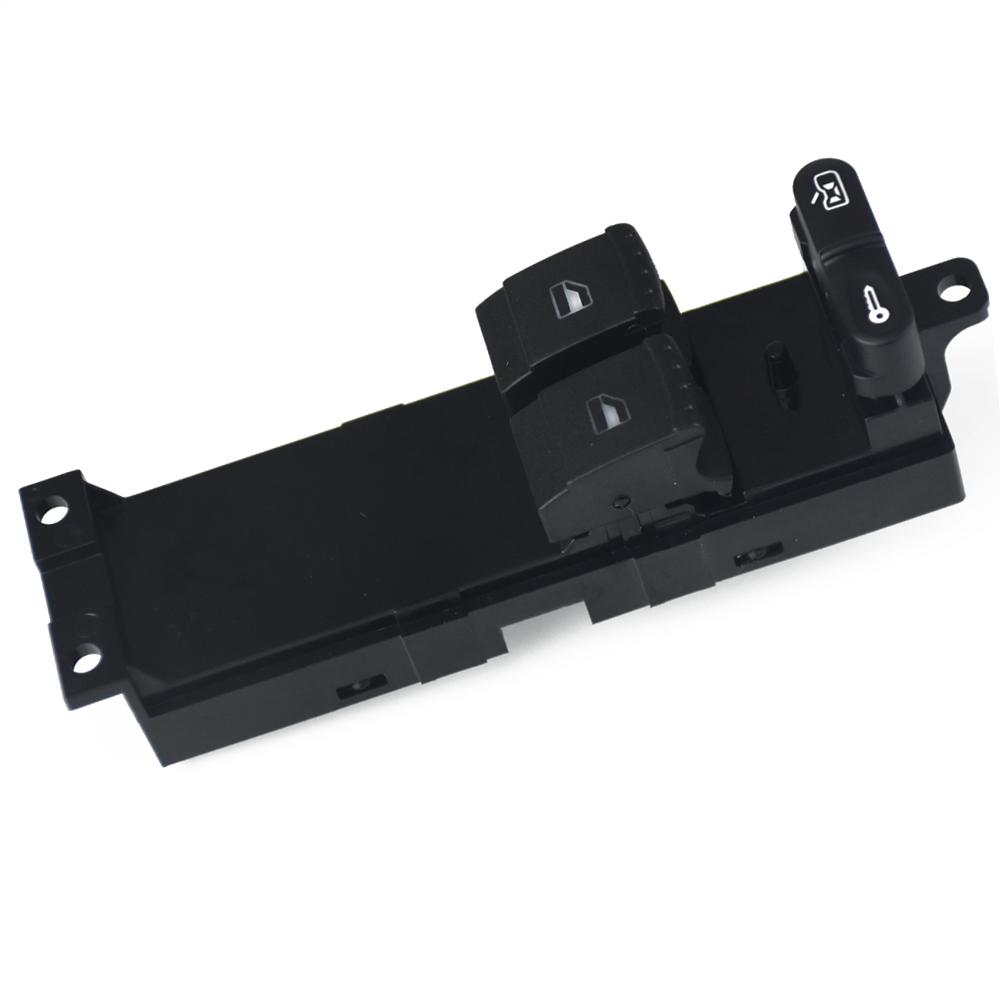 Car Black Window Switch Control Panel Trim 3B1867171D For VW Passat Golf MK4 Bora for Skoda Octavia 2 door