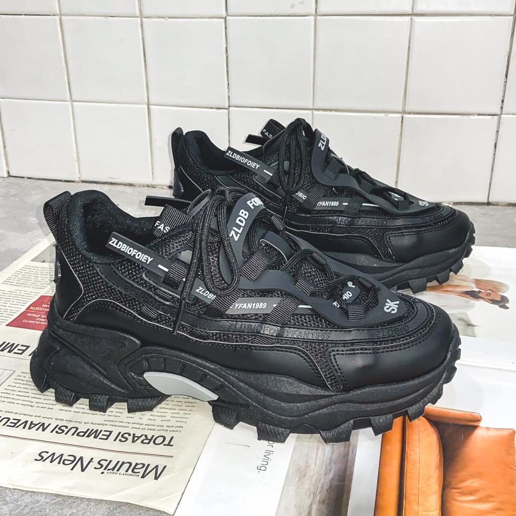 Autumn Men Shoes Fashion Chunky Sneakers Height Increasing Casual Shoes Male Trainers Sports Shoes