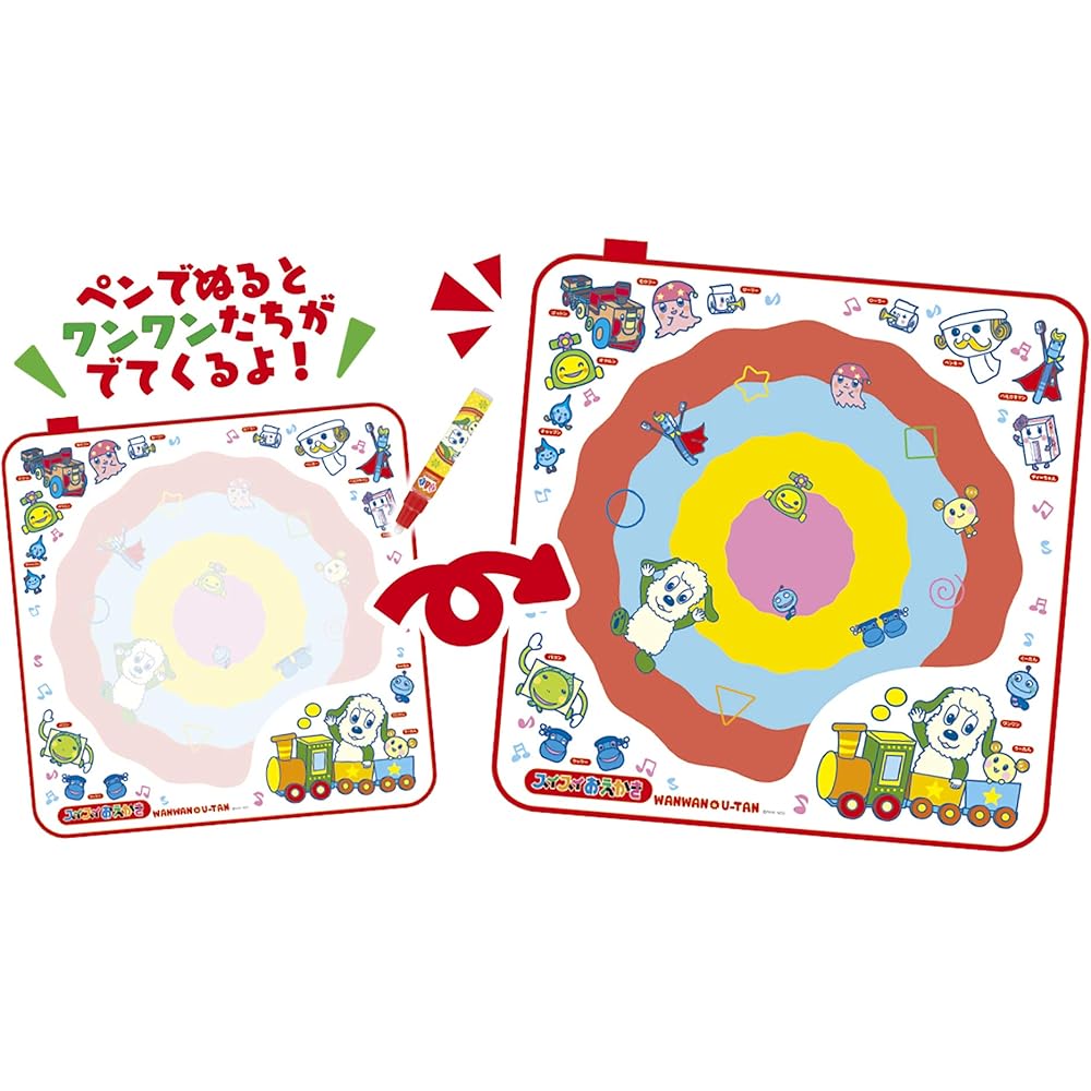 Pilot Sui Sui Oekaki Colorful Drawing Toy for Kids Age 1.5 Years and Up Educational Art Supplies