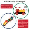 BRIO Wooden Railway Educational Toy Battery-Powered Action Train (Ages 3+) 33319 Birthday, Christmas, Gift, Indoor Play, Boys