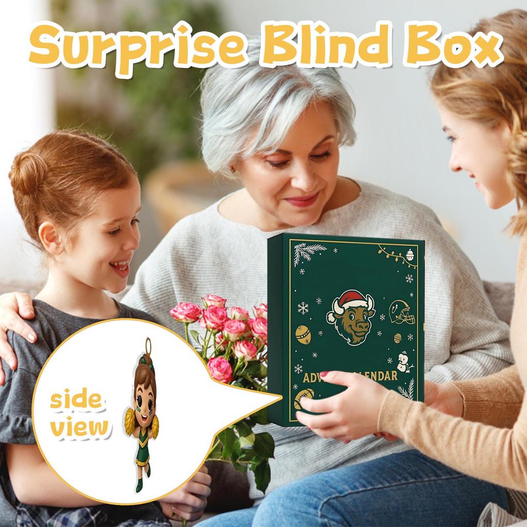 Kalendarz odliczający zawiera 24 prezenty, kalendarz odliczający i prezent-niespodziankę.