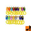 Training Portable with Wrist Strap Cute Dog Clicker Dog Whistle Puppy Training Accessories Dog Toy