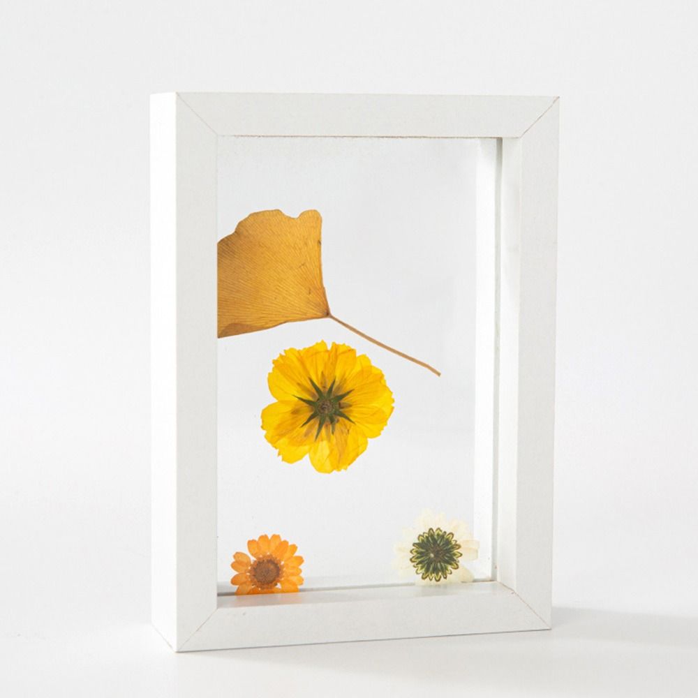 Double-sided Photo Display Frame Wooden Drawing Artwork Picture Frame  Home Decoration