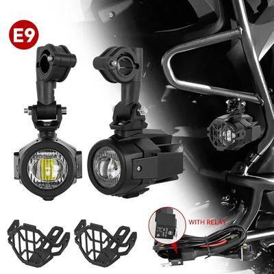 Motorrad-Fahrscheinwerfer für Hilfsscheinwerferlampe Moto Nebelscheinwerfer Zubehör für BMW R1250GS ADV F800GS R 1250 GS LC