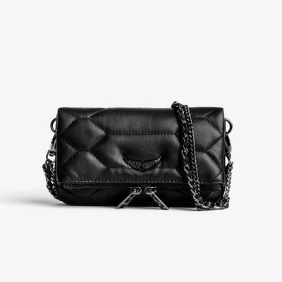 Zv Wing Bag, Hot Diamond Lambskin Embroidered Women's Bag Chain, Shoulder Messenger Bag, Clutch Bag, Envelope Bag.