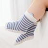 Summer Thin Children's Stripe Socks For Girls Boys Cute Cartoon Newborn Socks Cotton Boneless Mesh Baby Toddler Sock
