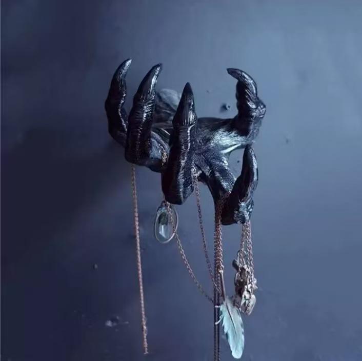 Halloween devil claw rubber devil eye witch arm accessory pendant decoration ornament