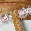 1m Bow Lace DIY Material Trim Ribbon Clothing Accessories Sewing Edges Applique Collar Neckline Edge 3.8cm Wide