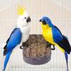 Bird Perch Heated Perch Cockatiel Cage Accessories Warmer Stand Habitat Pet Supplies for Parrot Conure Macaw Parakeet Reptile