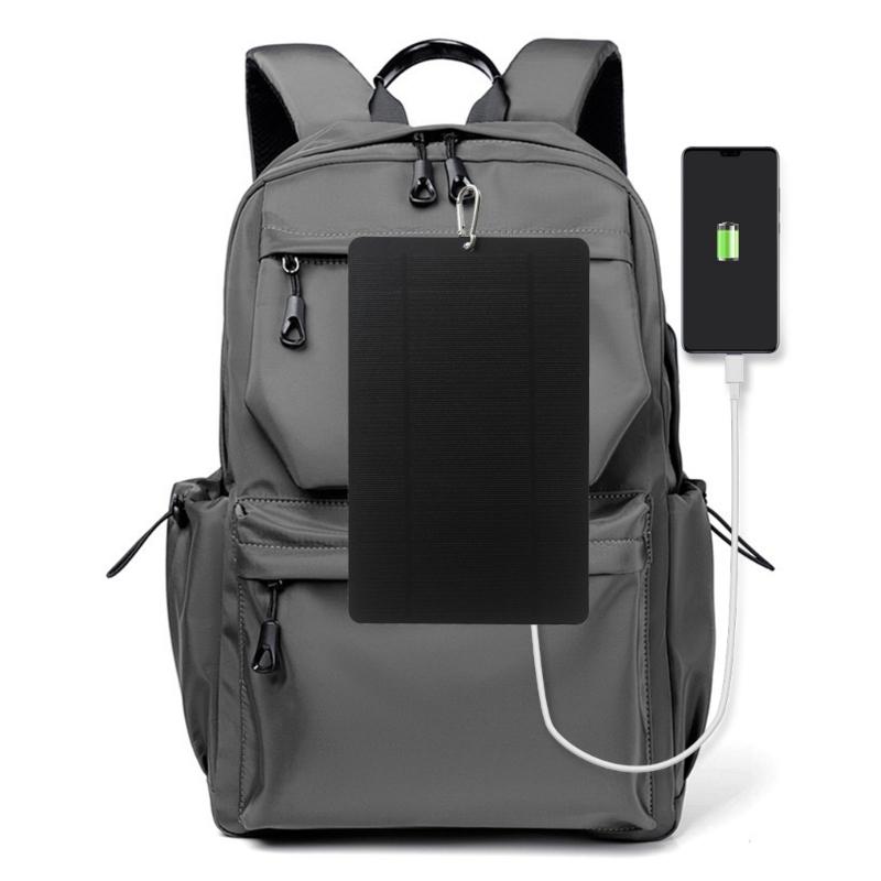 7W Solar Panel 5V Solar Cell Controller Solar Plate Adapter For Phone Car Home Camping Outdoor Battery Use