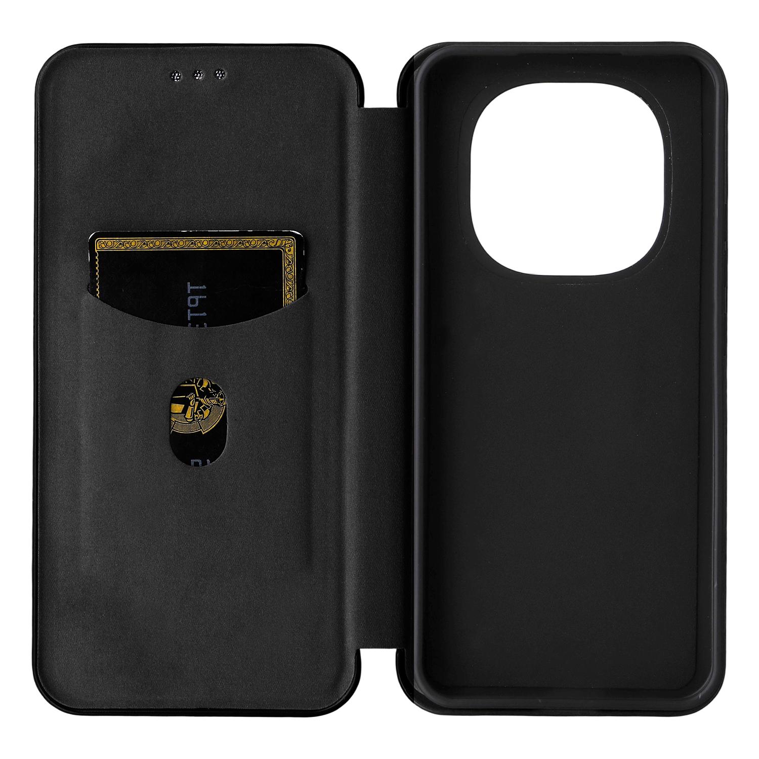 

For Oppo F29 5G Case Carbon Fiber Texture Drop-Proof PU Leather Phone Cover Green