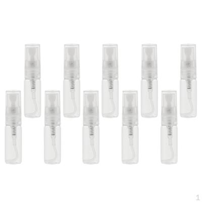10Pcs Glass Perfume Empty Spray Bottle