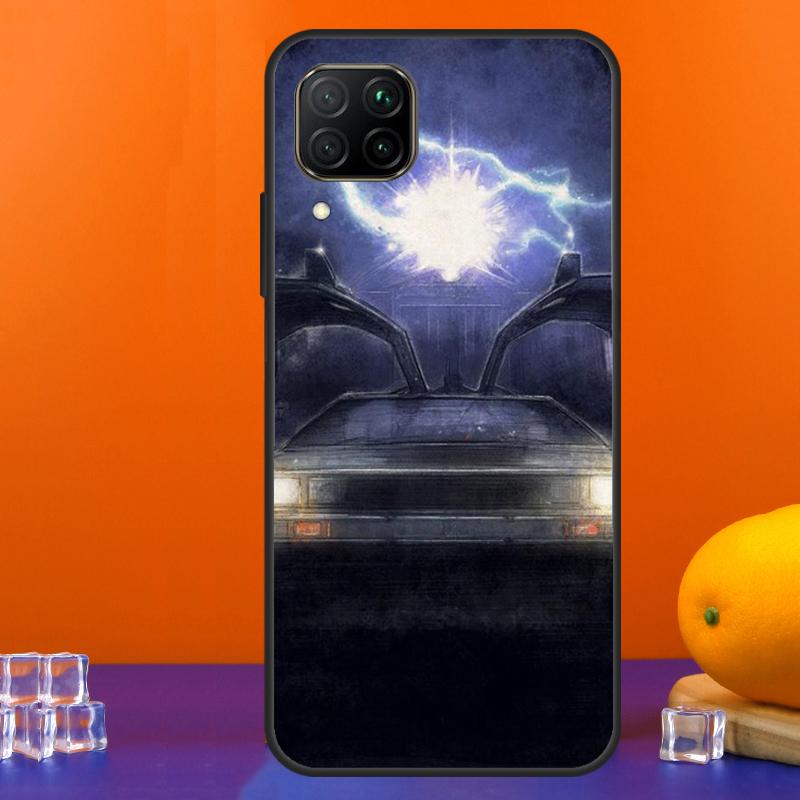 Back To the Future DeLorean For Huawei Nova 12s 12i 11i 5T 9 10 SE Y91 Y90 Y60 Y70 Y72 Y61 P60 Pro P20 P40 P30 Lite Case