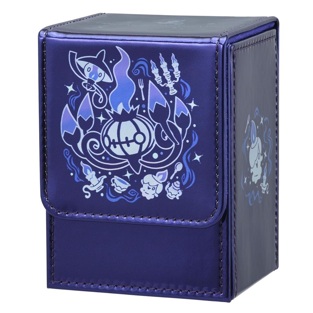 Pokemon Center Original Pokemon Card Game Flip Deck Case Evolution Trail Chandelure