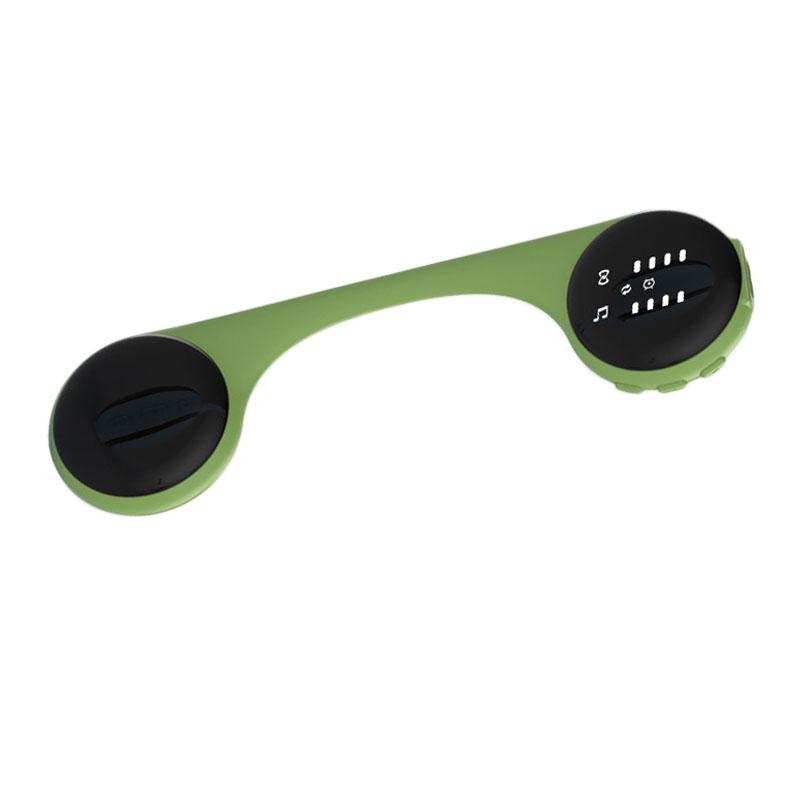 Under Pillow Bone Conduction Bluetooth Speaker White Noise Sleep Aid Music Box with LED Display Support TF Card Timed Shutdown