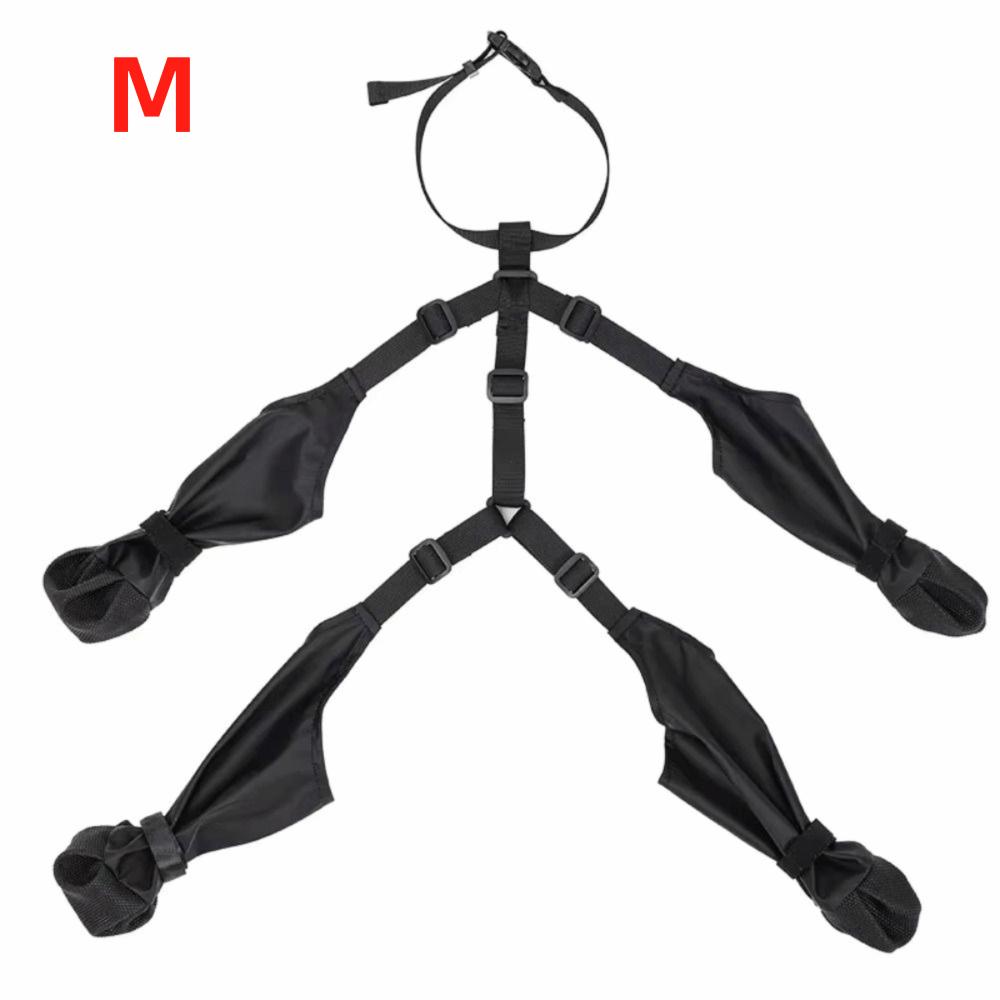 Anti-Slip Pet Paw Protector Waterproof Dog Suspender Sock Anti-fall Dog Rain Booties Pet Outdoor