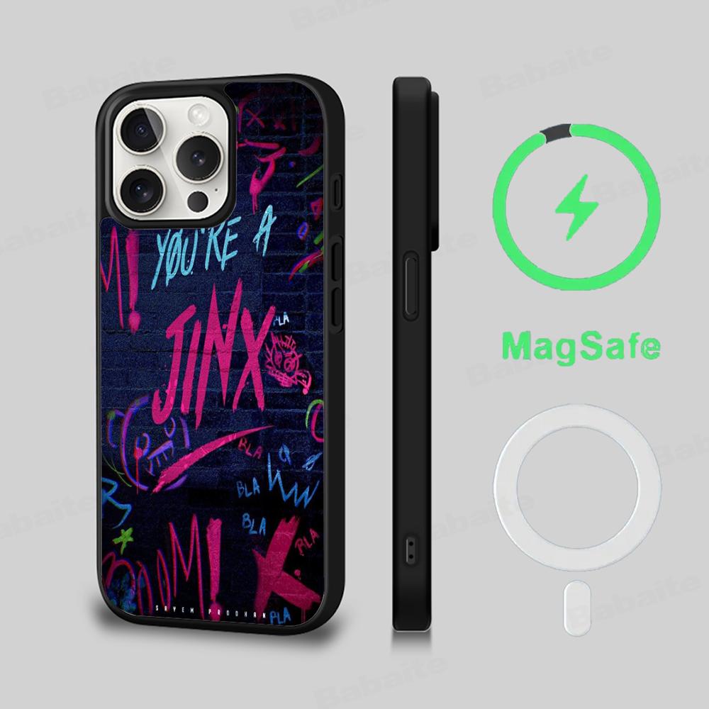 Arcane Phone Case Magnetic Case For IPhone 16 14 13 12 11 15 Pro Max Plus For Magsafe Wireless Charge Cover