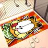 Garfield Print Rug, Washable Floor Carpet, For Entryway Dorm Laundry Room Office Study, Home Decor Birthday Christmas Gift