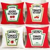 Popular K-KKetchup Cushion Cover Comfortable Reversible Pillow Cover Ideal for Car Sofa Bedroom & Beyond