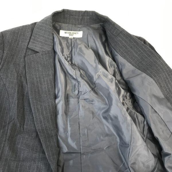 Natural Beauty Basic Pantsuit Women M Gray(USED)