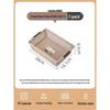 CHAHUA Rectangular Plastic Storage Basket