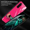 Anime Cute Mafalda Tempered Glass Case For Samsung Galaxy S21 S20 Ultra S10 Plus Lite S20fe 5g S10e S9 S8 Bumper Cover Funda