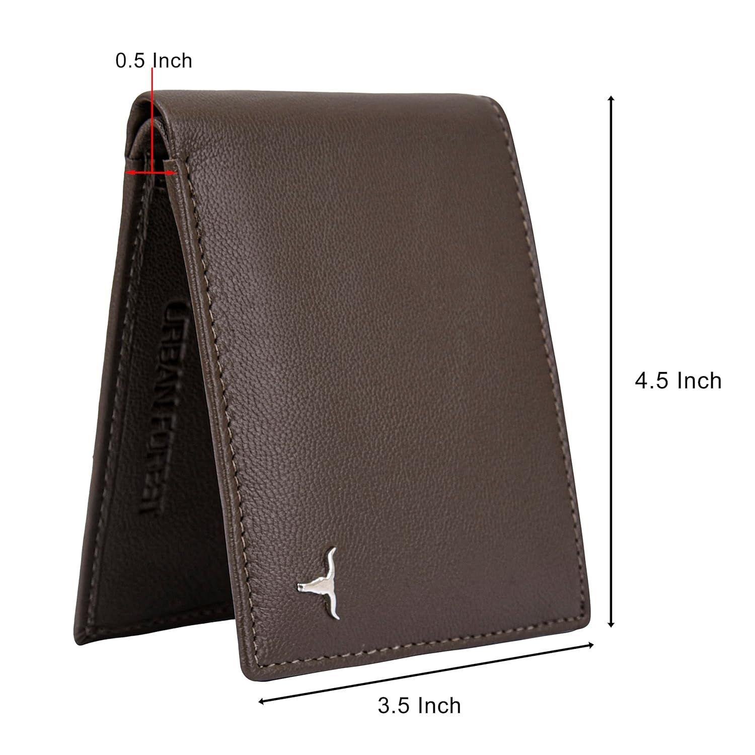 Мужской кожаный кошелек George Taupe — фото 3