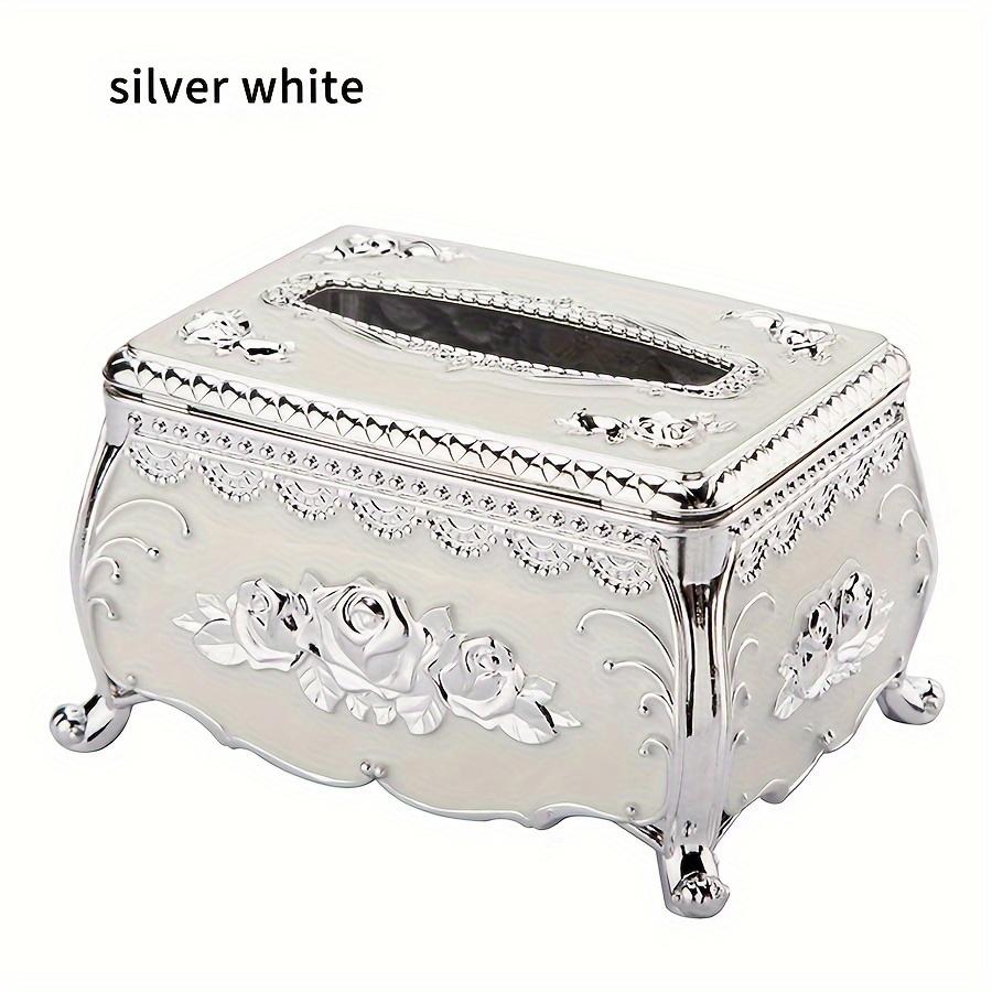 [Luxury Light Creative Drawer Box] European-style Tissue Box, Home Living Room, Coffee Table, Drawer Box, Creative Light Luxury, KTV Paper Drawer