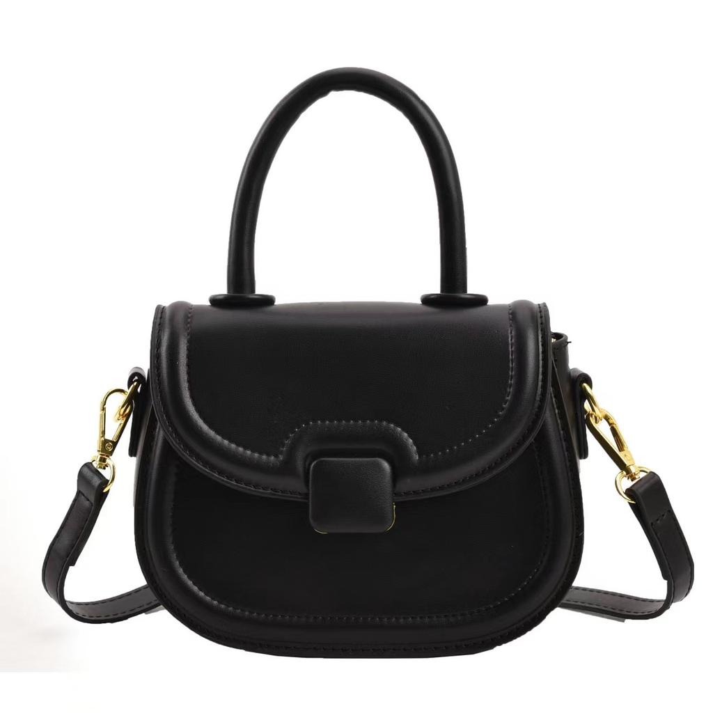 Premium Texture Trendy Fashion Shoulder Messenger Bag Niche Design Women Handbag Saddle Bag