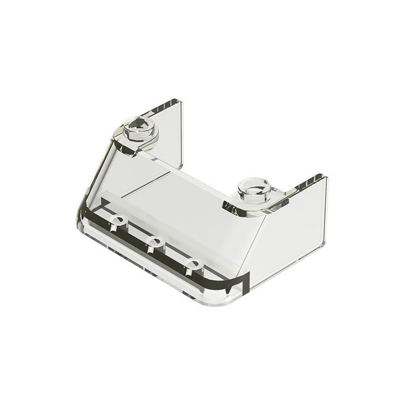 

Compatible DIY Building Blocks: Lego 2437 Brick Glass, 4-Hole Car Window, Small Particle MOC Parts, 1KG прозрачный белый