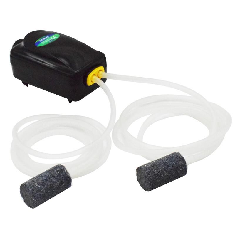 SOBO Aquarium Oxygen Pump Aquarium Supplies 738M Double Hole 3.5w Adjustable High-power Oxygen-increasing Pump