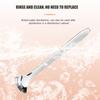 Tongue Brush Excellent Fit Ergonomics Handle 3 Types Stainless Steel Tongue Scraper Metal Cleaner for Home Use