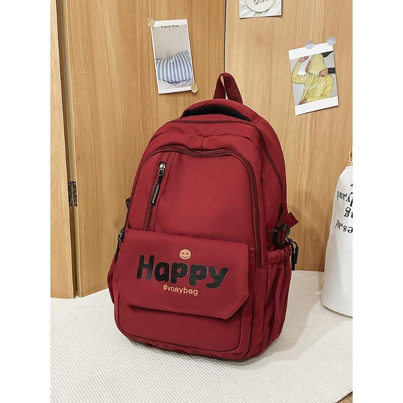 Casual large-capacity shoulder backpack New college student high school student backpack travel bag