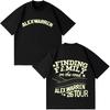 Singer Alex Warren 2026 Tour Print Tshirt Unisex Women Fashion Clothing Tshirt 2026 Summer Cotton Fashion Casual Male Clothes