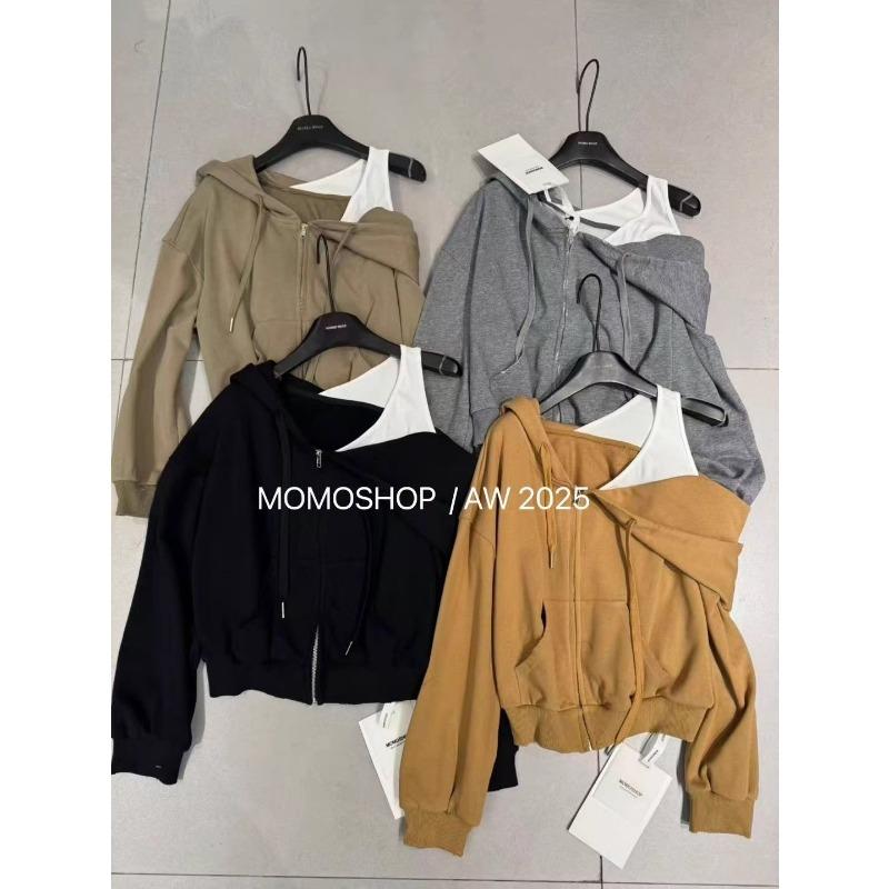 

Womens Casual Cropped Hoodie With Contrast Collar Comfortable Daily Top M хаки
