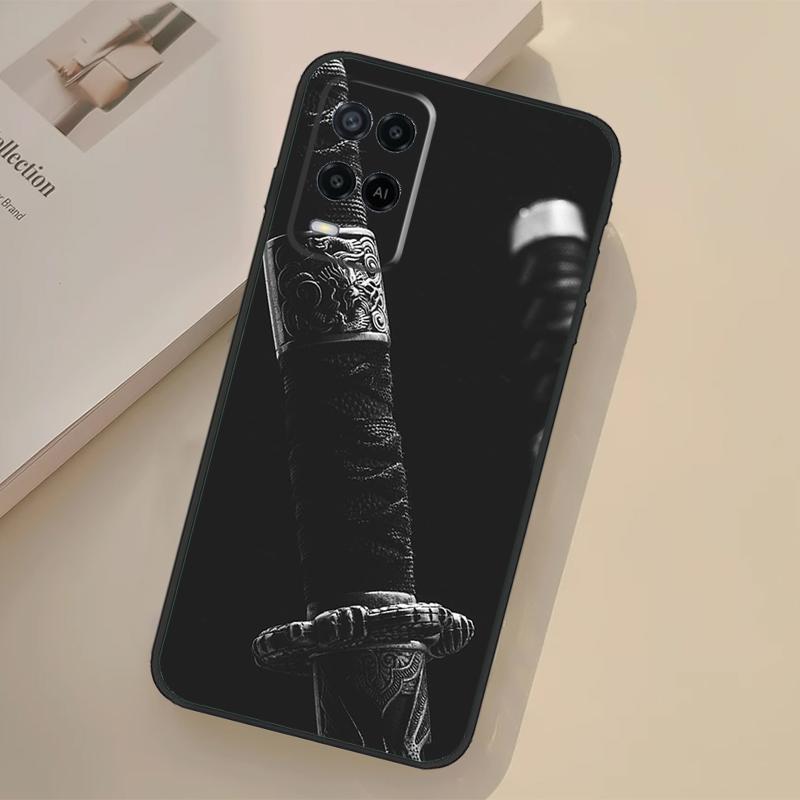 

Japan Samurai Katana Case For Oppo A17 A57 A77 A74 A54 A94 A78 A98 A18 A60 A80 A40 A38 A58 A96 A76 A16 A15 A5 Pro OPPO A60 4G