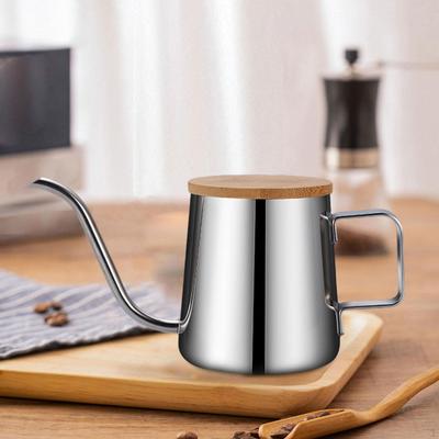 Camping Coffee Pot Tea 350ml Cafe Narrow Drip Kettle Bar Kitchen Fast Heating