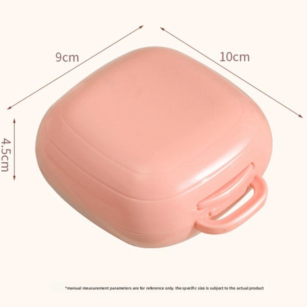 Hidden Comb Compartment Storage Box Plastic Jewelry Box Creative Portable Organizer Box  Hair Bands