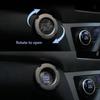 One-key Start Decoration Ring Blade-type Rotation One-key Ignition Ring Decoration Ring Car Protection Cover Cool Modification