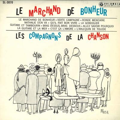 LP Record LES COMPAGNONS DE LA CHANSON - Le Marchand De Bonheur SL3070 COLUMBIA 1961 Japan Folk Used