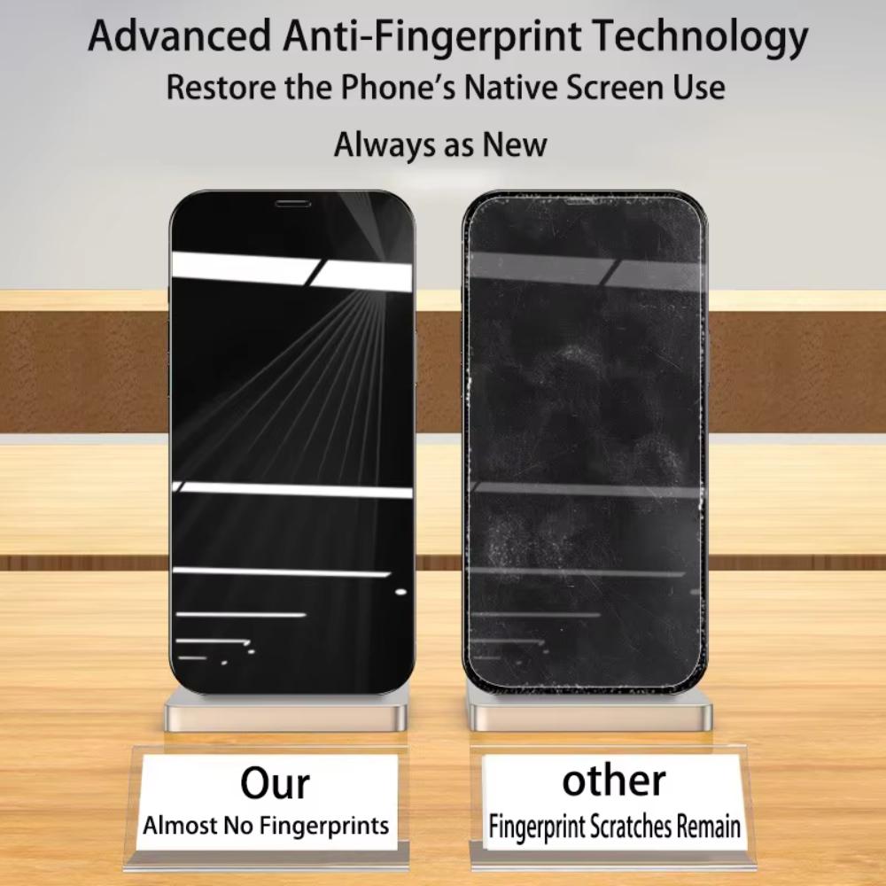 Nnbili 4 Peças Protetor De Tela 9d Para Iphone 16 17 15 14 13 12 11 Pro Max Vidro Protetor Para Iphone 16e Cobertura Completa Vidro Temperado
