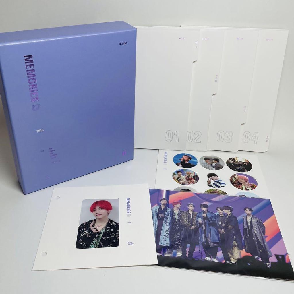 [USED] BTS MEMORIES of 2018 Blu-ray with Japanese subtitles, V, Taehyung