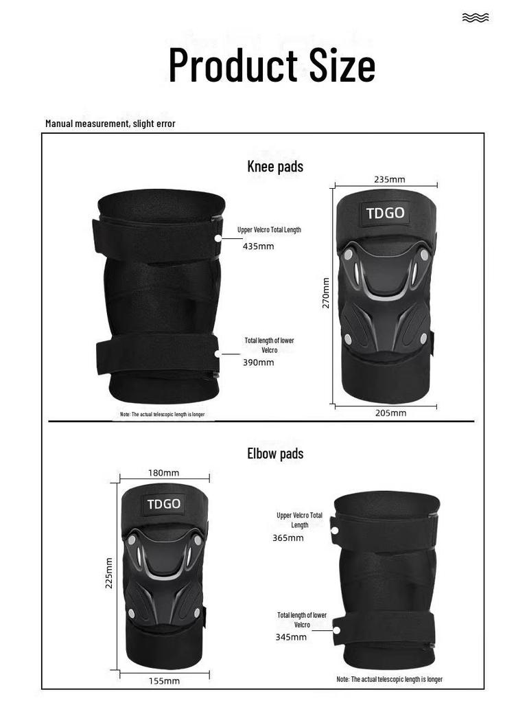 Winddichte Motorrad-Knie- und Armschützer: Winterreitschutz, Anti-Fall Knight Sports Gear