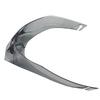 Motorcycle Helmet Rear Spoiler Wing Pista GPRR CorsaR Sport Universal Fit Stylish Aerodynamic Tail Fin