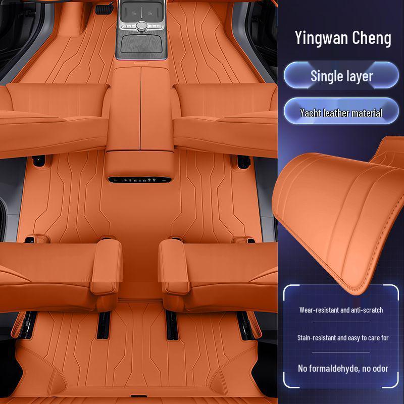 Suitable Galaxy M9 6-Seater Floor Mats & Trunk Accessories Kit for Interior Modification